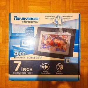 PANIMAGE by PANDIGITAL - 7” Digital Photo Frame - Brand New!